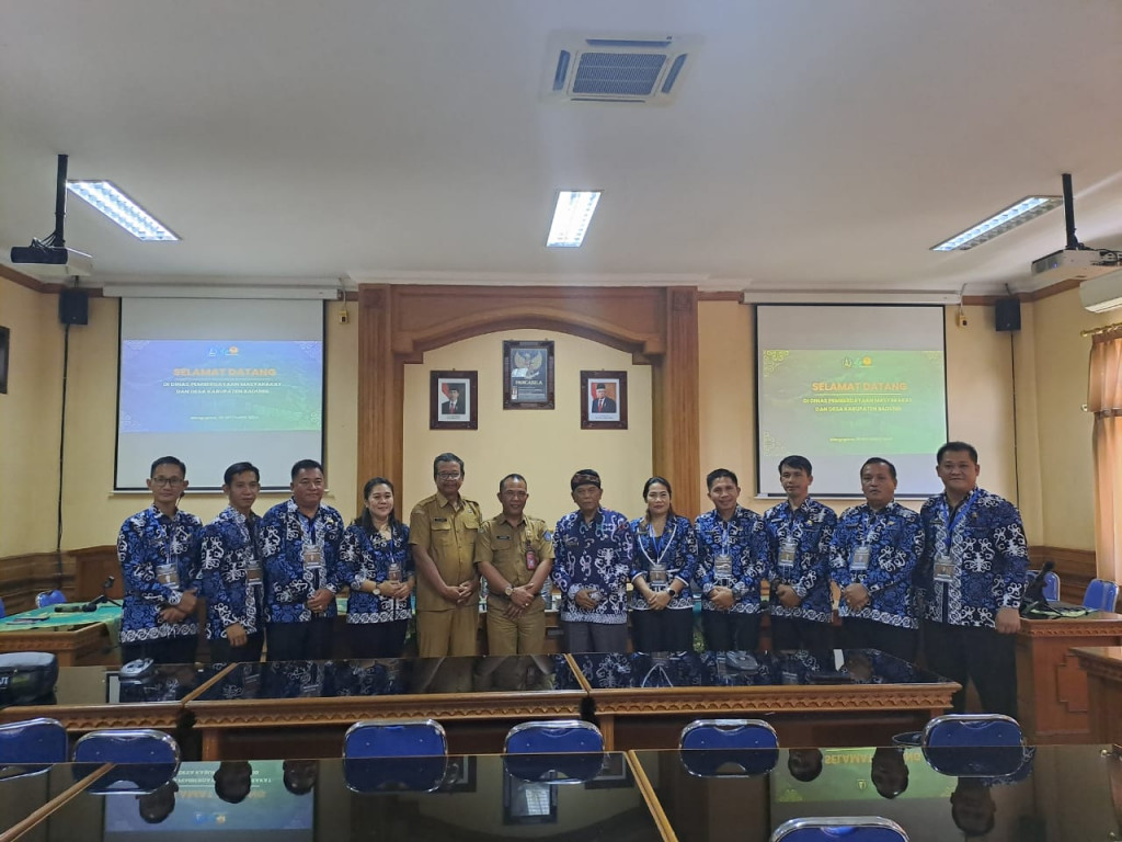 Studi Lapangan Kabupaten Malinau Provinsi Kalimantan Utara Ke Dinas PMD Kabupaten Badung